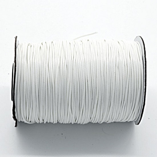 snow korean waxed polyester cord string 0.5/1/1.5/2/3mm round 1 roll