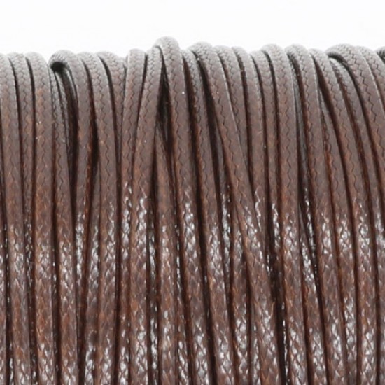 coffee korean waxed polyester cord string 0.5/1/1.5/2/3mm round 1 roll