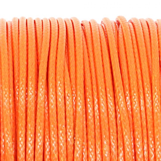 orange red korean waxed polyester cord string 0.5/1/1.5/2/3mm round 1 roll
