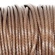 Dark brown korean waxed polyester cord string 0.5/1/1.5/2/3mm round 1 roll