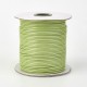 Light Olive korean waxed polyester cord string 0.5/1/1.5/2/3mm round 1 roll