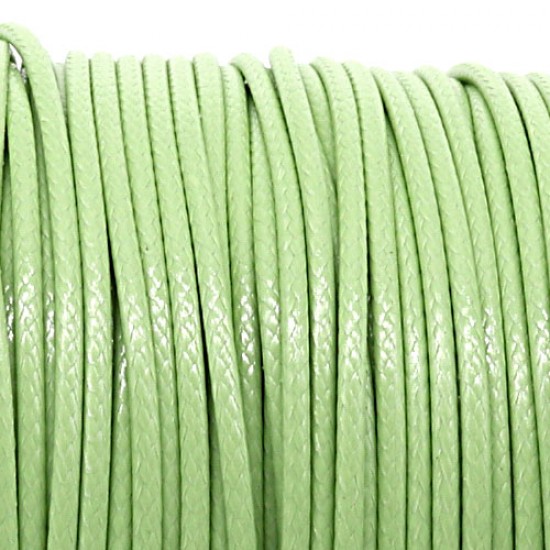 Light Olive korean waxed polyester cord string 0.5/1/1.5/2/3mm round 1 roll