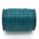 teal korean waxed polyester cord string 0.5/1/1.5/2/3mm round 1 roll