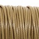 lt brown korean waxed polyester cord string 0.5/1/1.5/2/3mm round 1 roll